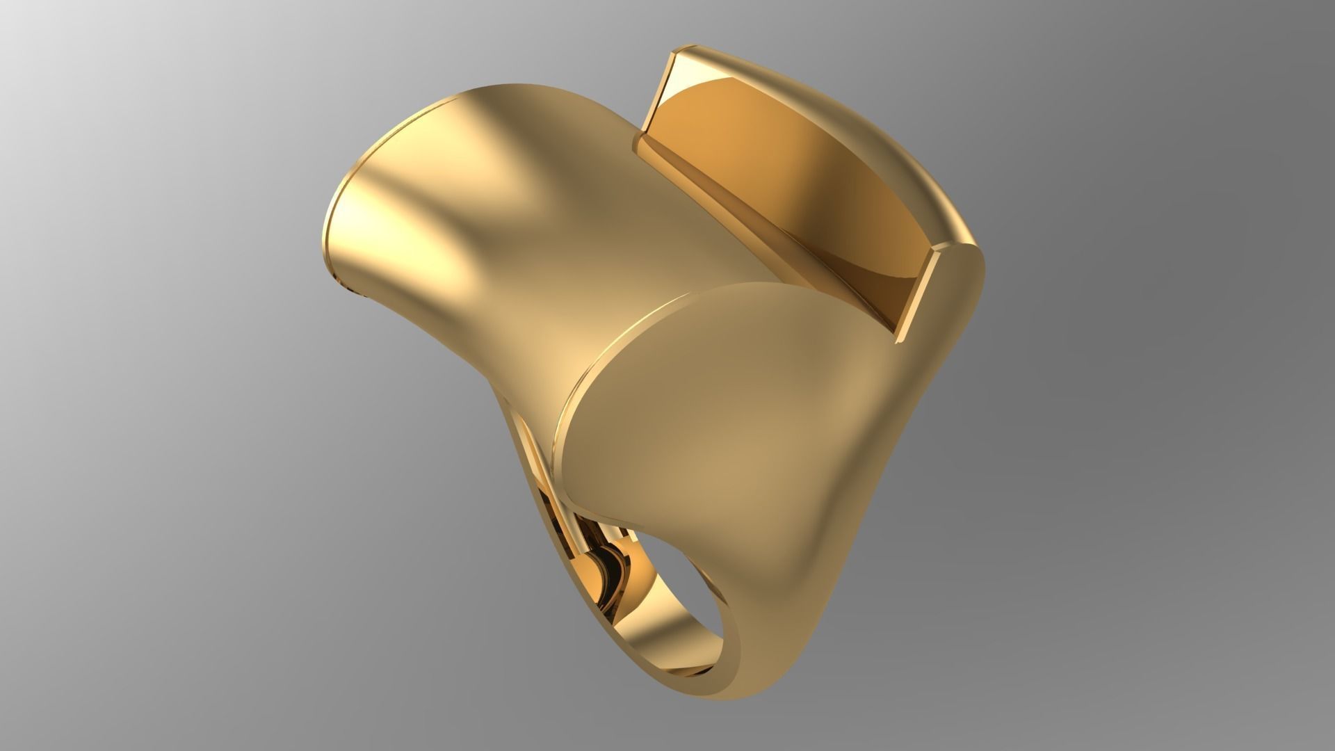 NEW SIMPLE RING COLLECTION-13 PCS- 3D print model_74