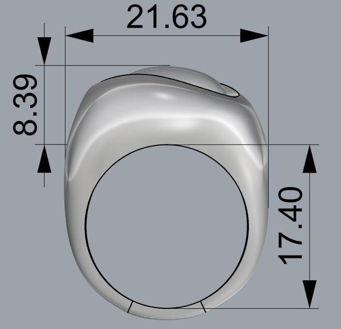 NEW SIMPLE RING COLLECTION-13 PCS- 3D print model_25