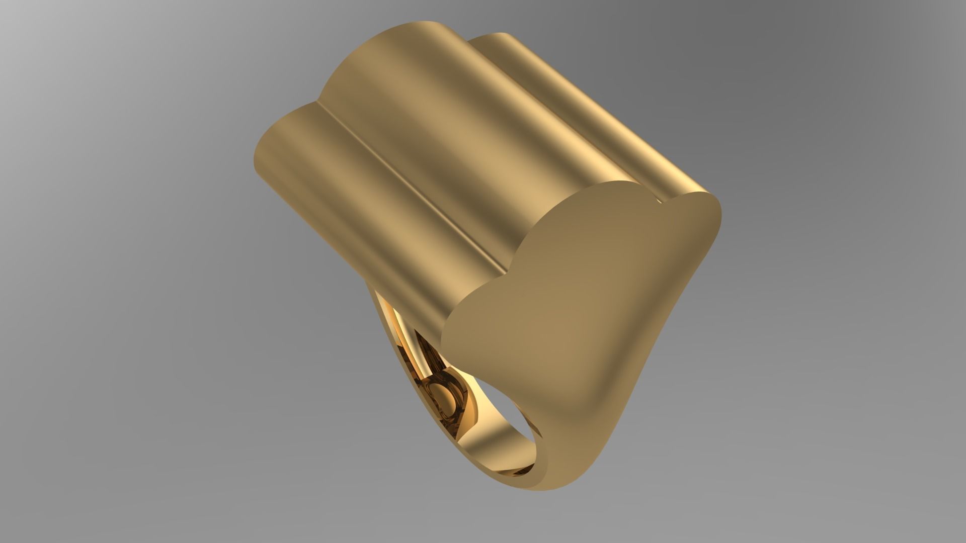 NEW SIMPLE RING COLLECTION-13 PCS- 3D print model_3