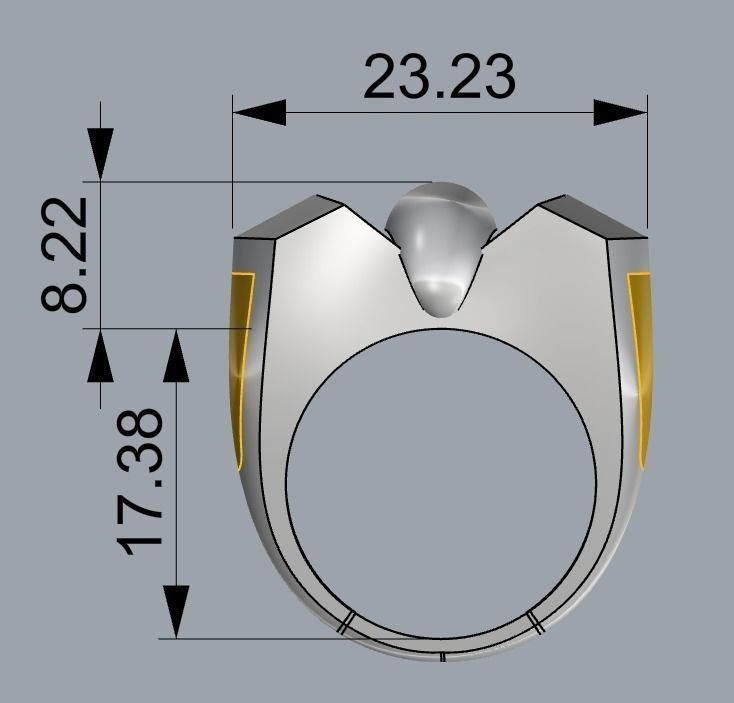NEW SIMPLE RING COLLECTION-13 PCS- 3D print model_49
