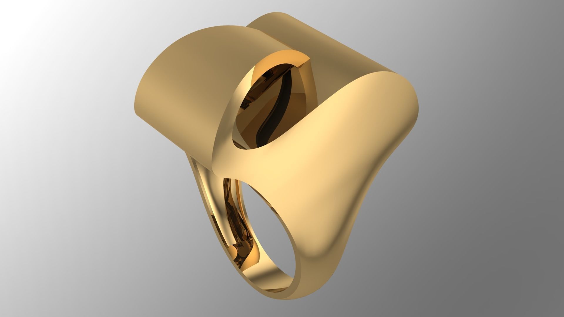 NEW SIMPLE RING COLLECTION-13 PCS- 3D print model_56