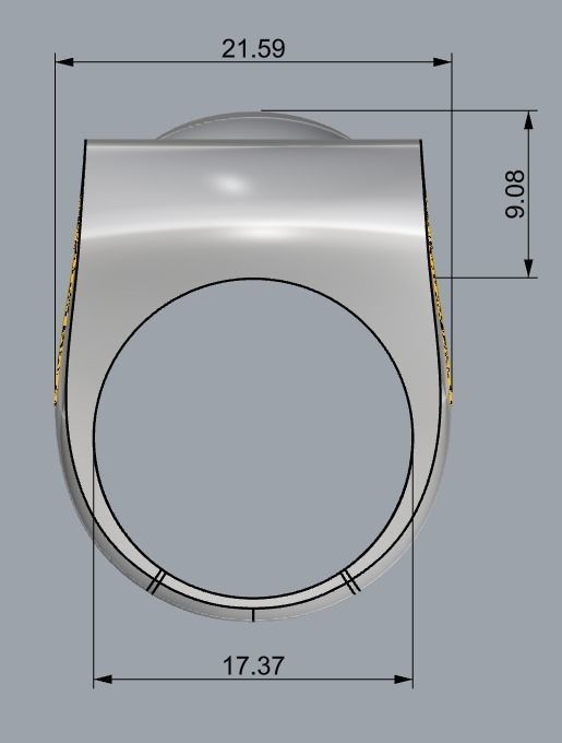NEW SIMPLE RING COLLECTION-13 PCS- 3D print model_13