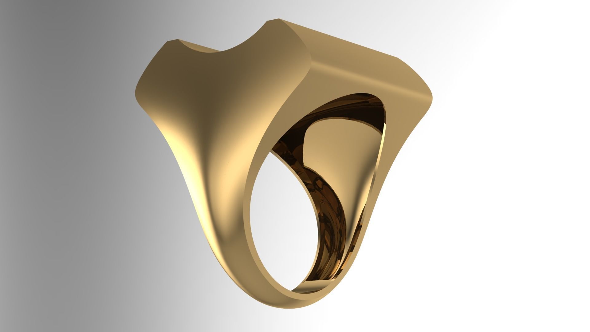 NEW SIMPLE RING COLLECTION-13 PCS- 3D print model_34