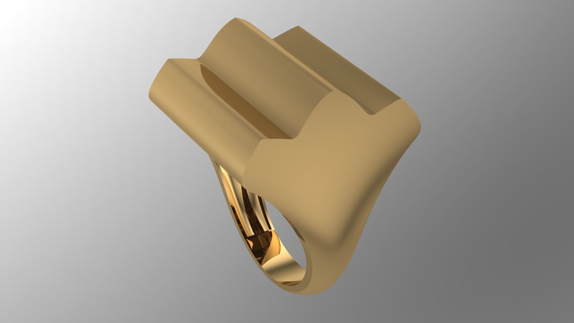 NEW SIMPLE RING COLLECTION-13 PCS- 3D print model_50