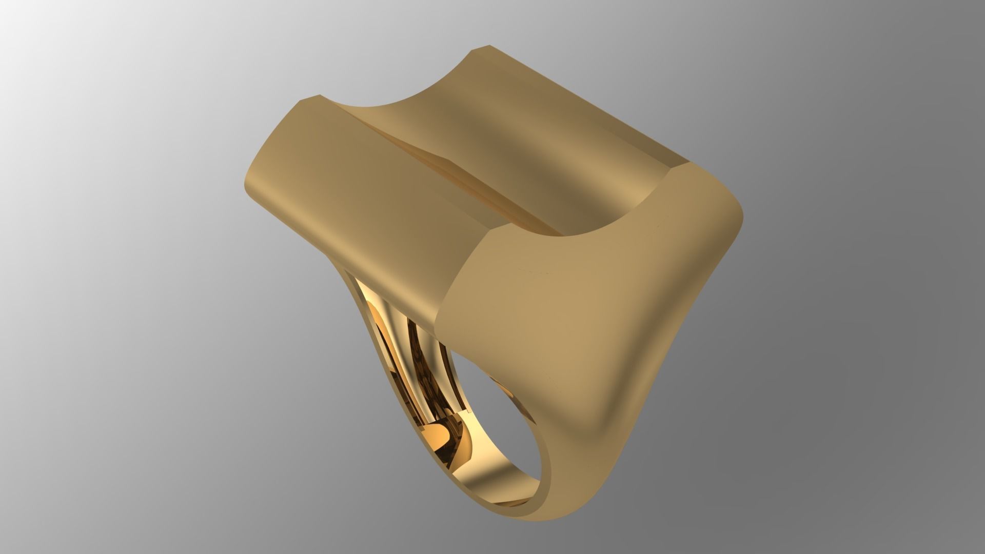 NEW SIMPLE RING COLLECTION-13 PCS- 3D print model_33