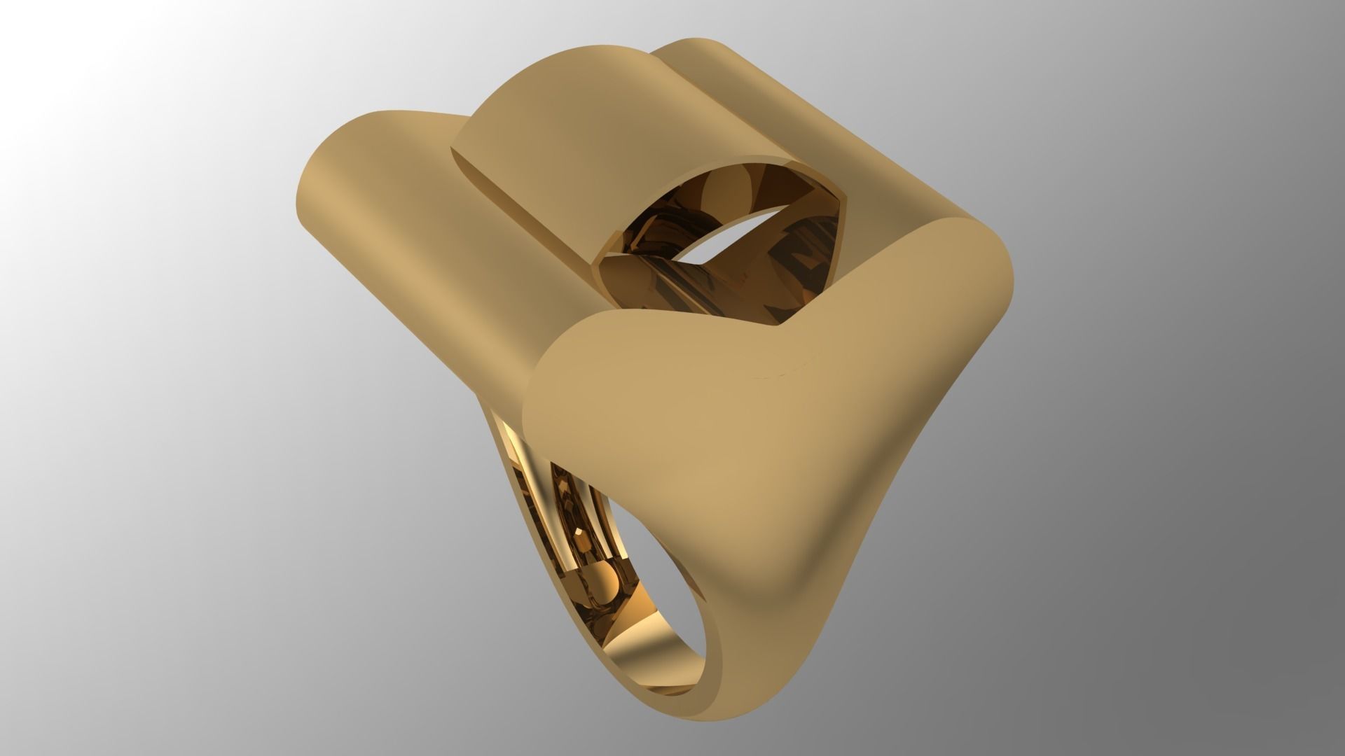 NEW SIMPLE RING COLLECTION-13 PCS- 3D print model_62