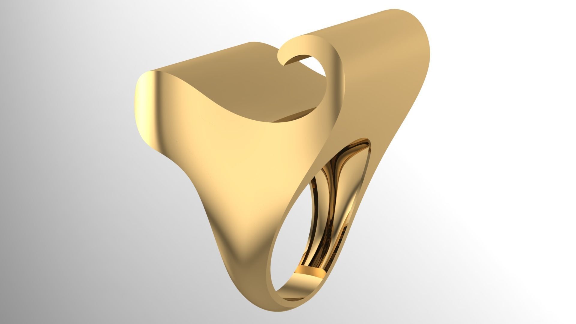 NEW SIMPLE RING COLLECTION-13 PCS- 3D print model_29
