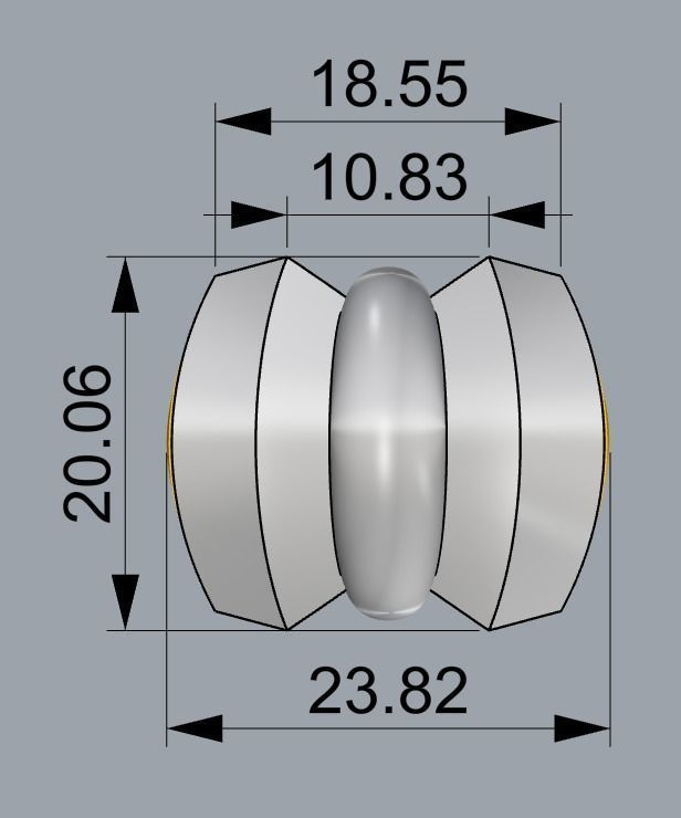 NEW SIMPLE RING COLLECTION-13 PCS- 3D print model_48