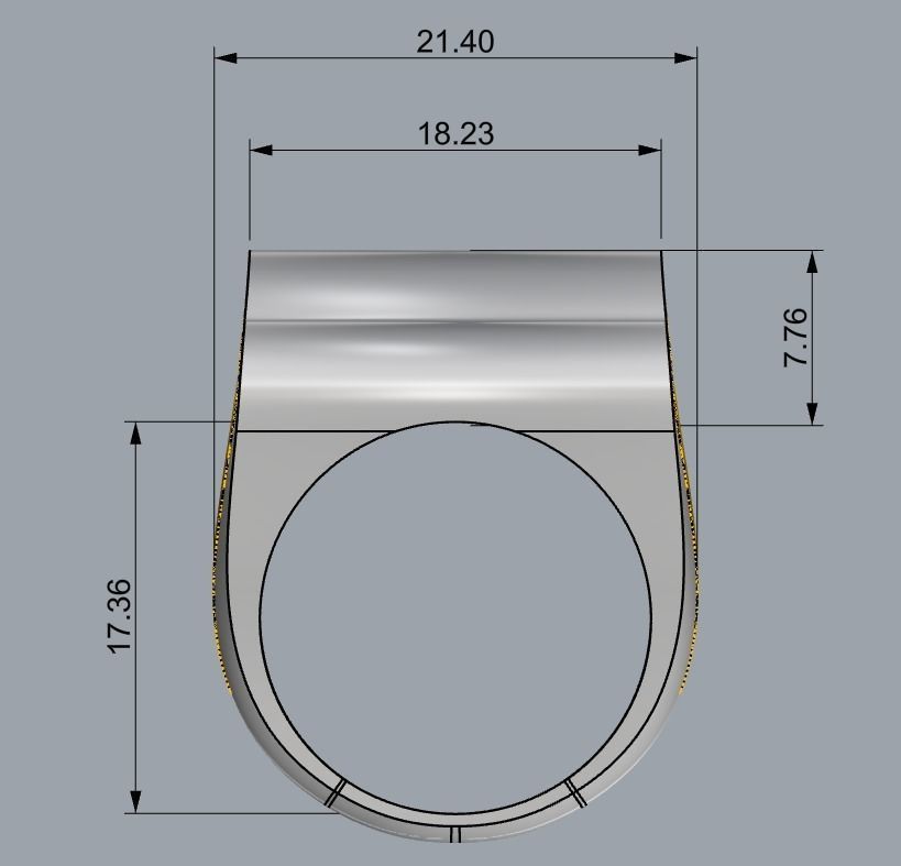 NEW SIMPLE RING COLLECTION-13 PCS- 3D print model_6