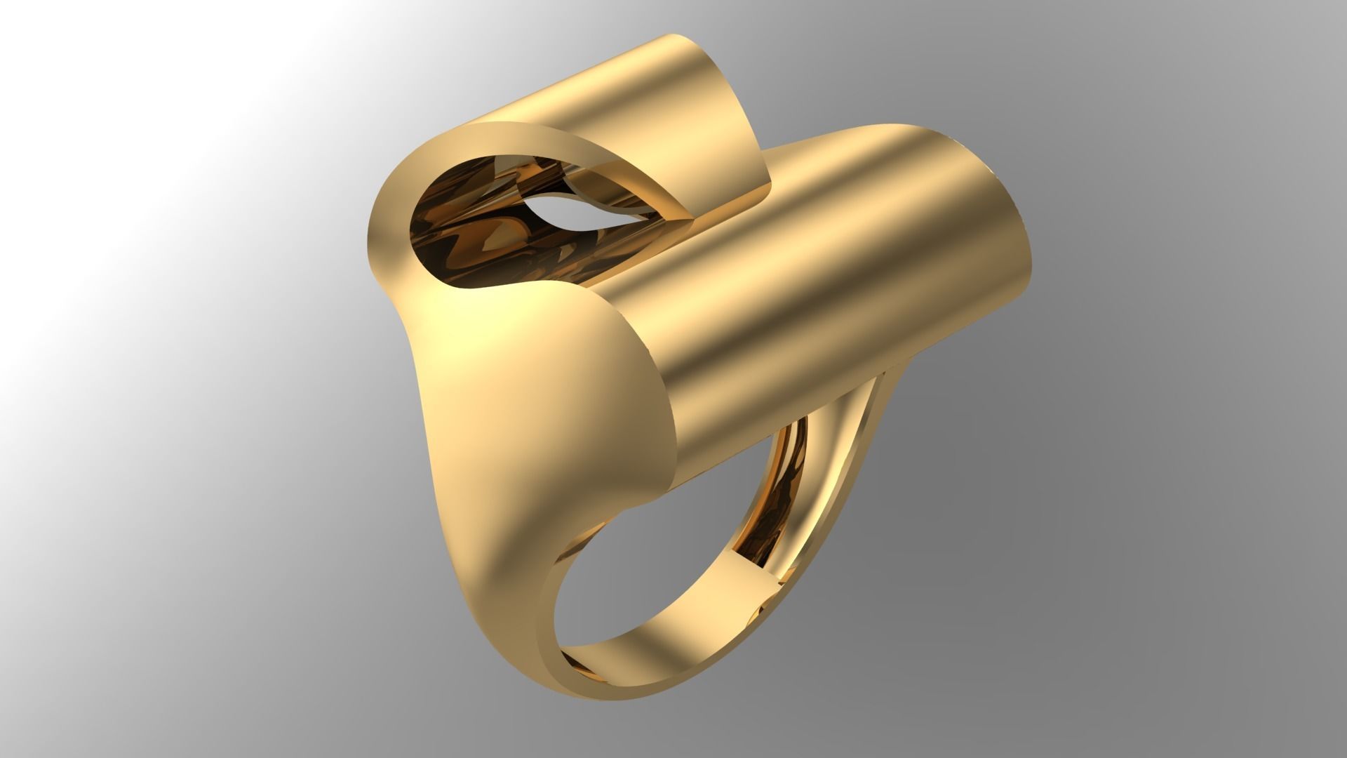 NEW SIMPLE RING COLLECTION-13 PCS- 3D print model_57