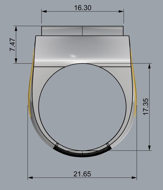 NEW SIMPLE RING COLLECTION-13 PCS- 3D print model_42