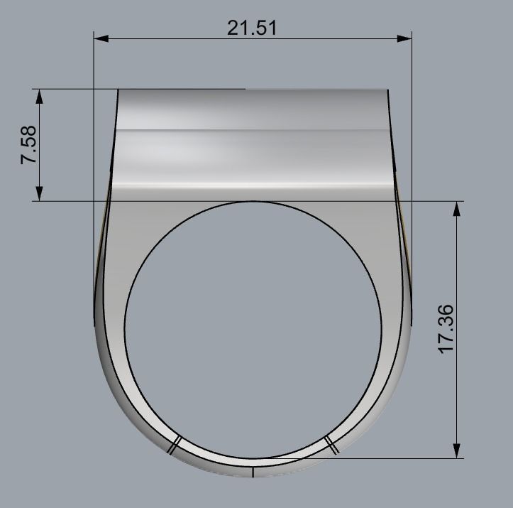 NEW SIMPLE RING COLLECTION-13 PCS- 3D print model_54