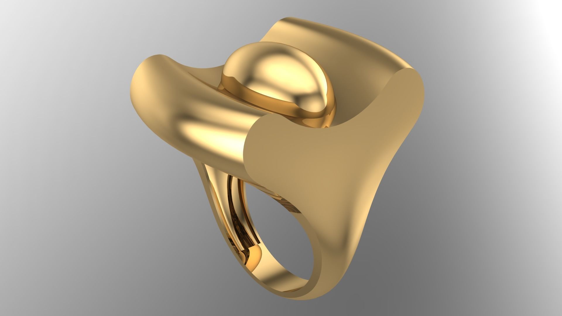NEW SIMPLE RING COLLECTION-13 PCS- 3D print model_8