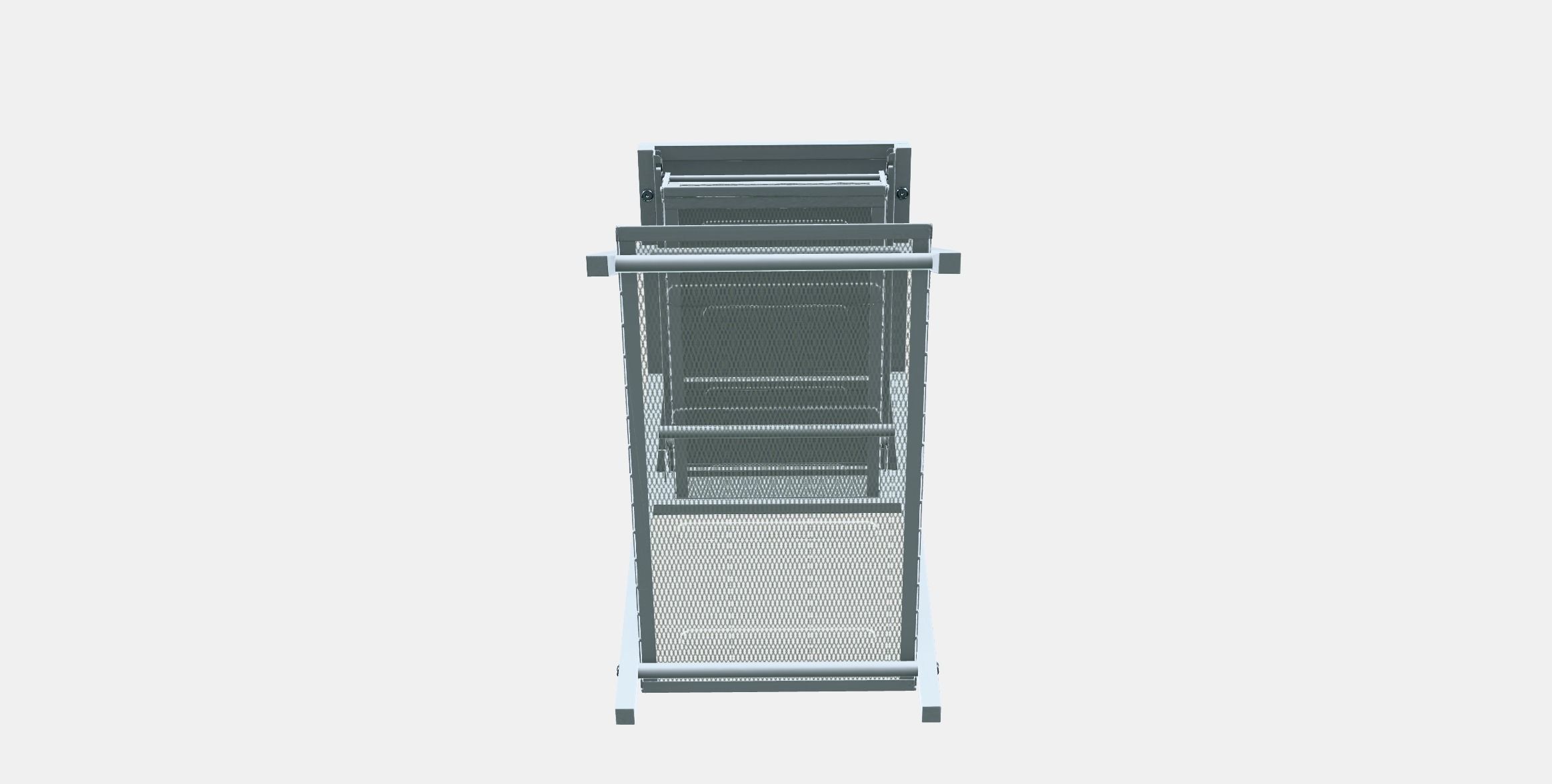 TROTTEN Drawer unit Low-poly 3D model_7
