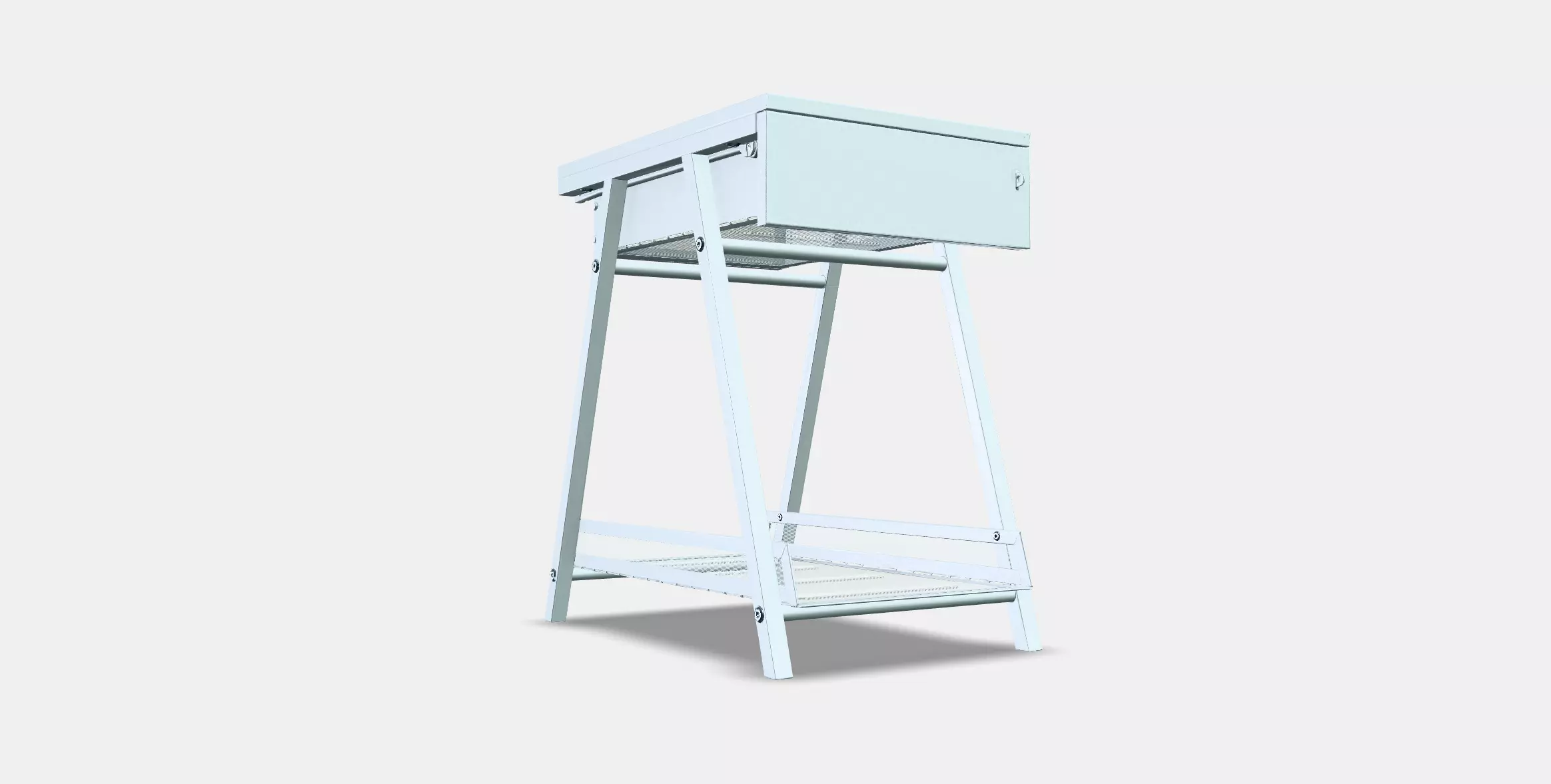 TROTTEN Drawer unit Low-poly 3D model_0