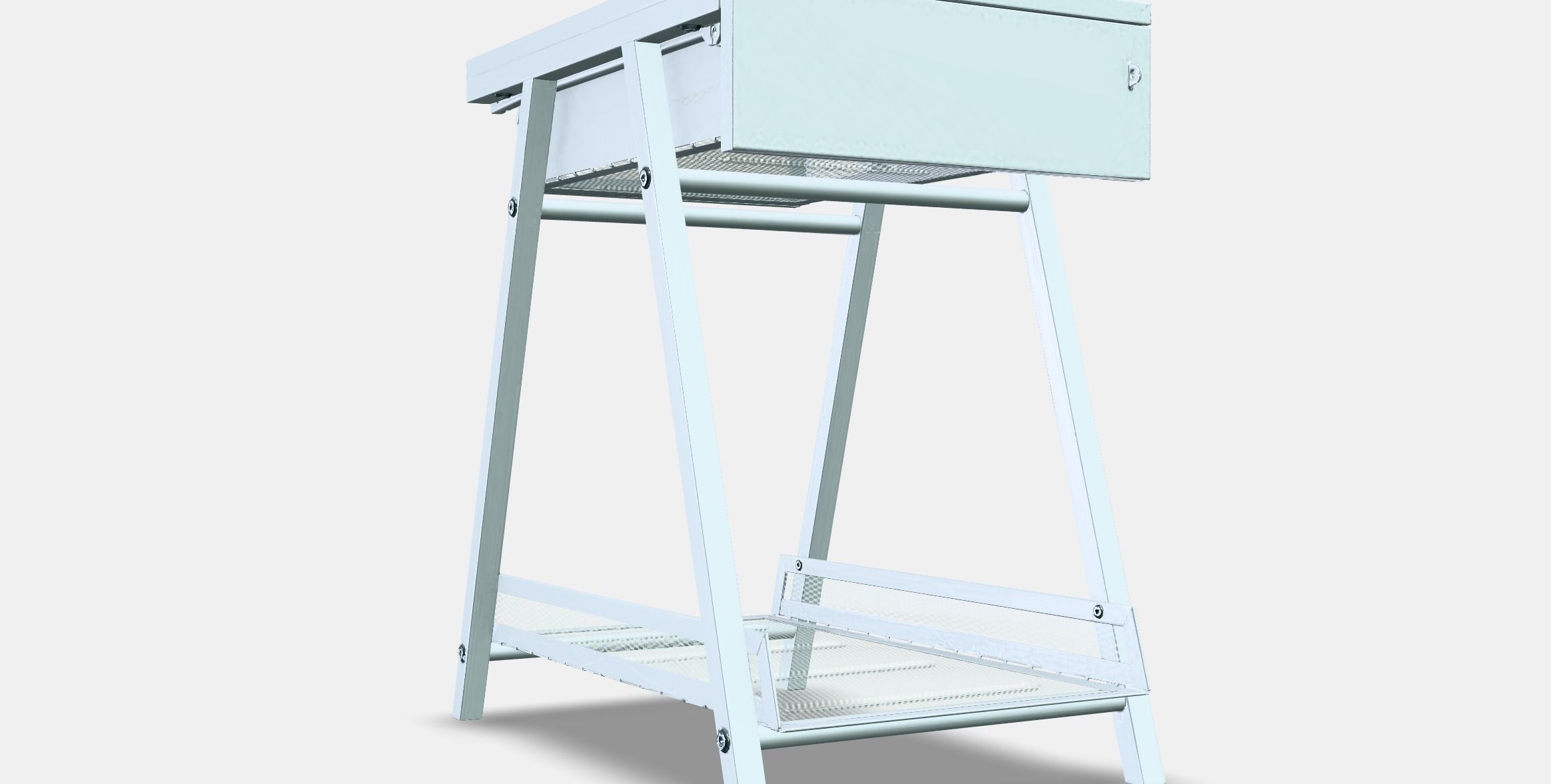 TROTTEN Drawer unit Low-poly 3D model_8
