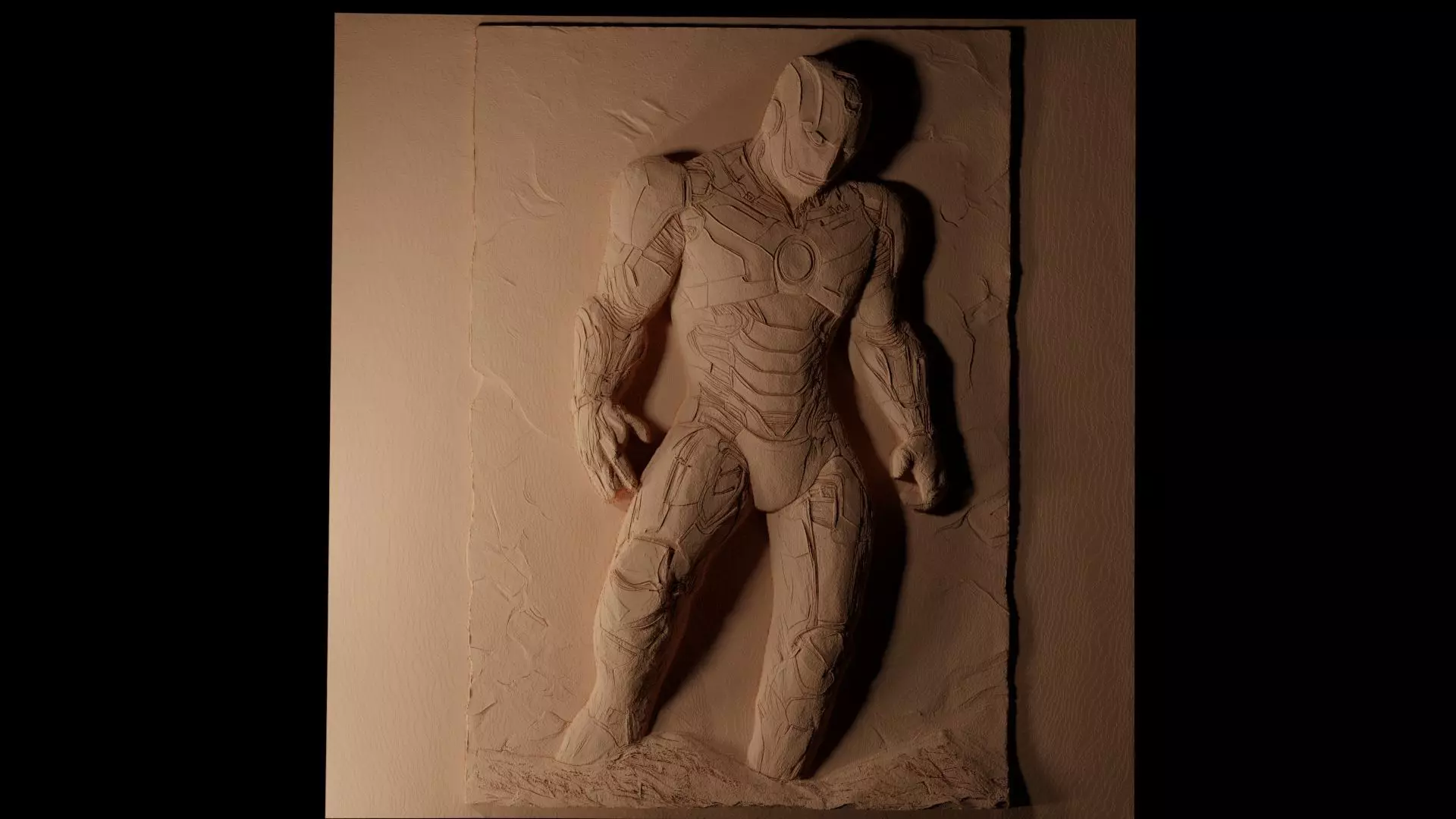Ultron CNC 3d Print High Relief Sand Casting 3D print model_0