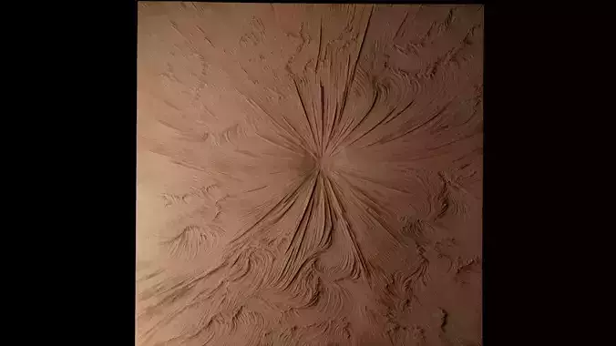 Supernova CNC 3d Print High Relief Sand Casting