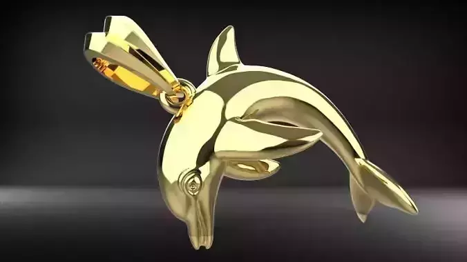 Happy Dolphin Pendant Necklace Charm bracelet Jewlery 