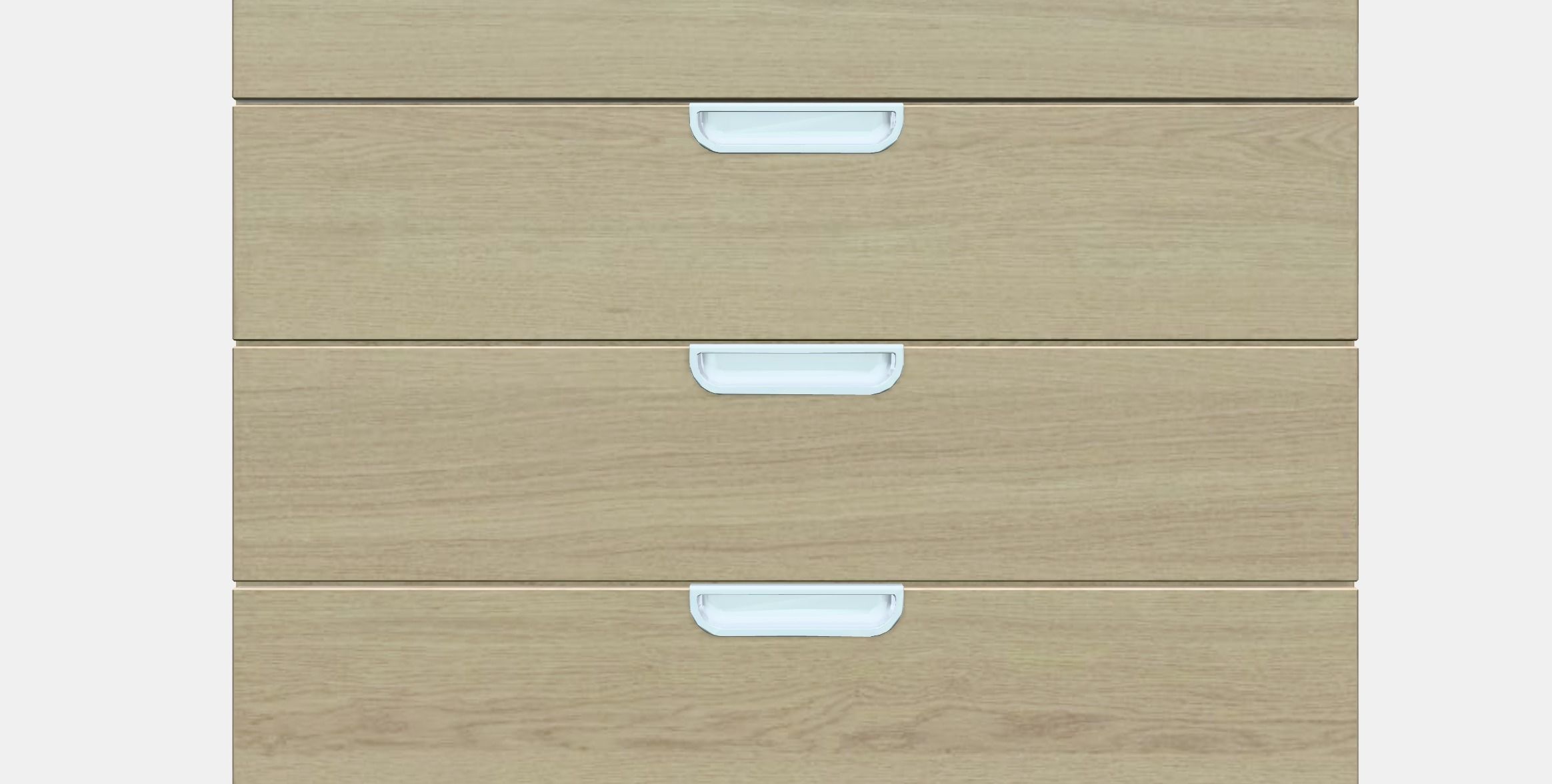GALANT drawer unit 1 Low-poly 3D model_11