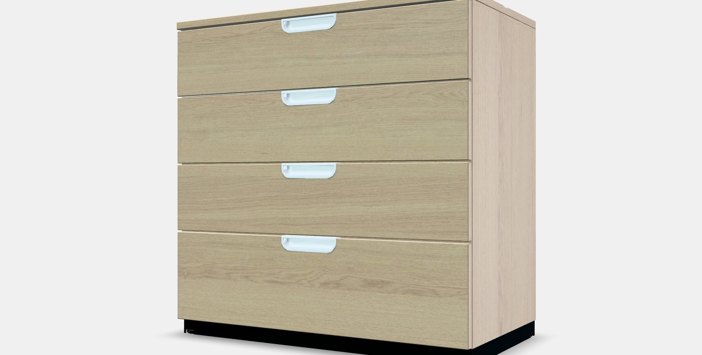 GALANT drawer unit 1 Low-poly 3D model_13