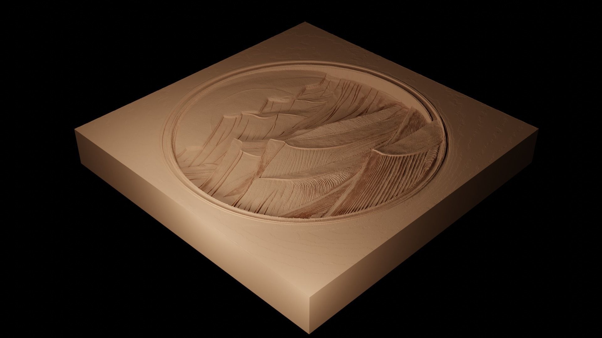 Sand Dunes CNC 3d Print High Relief Sand Casting 3D print model_2