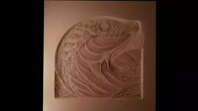 Salp CNC 3d Print High Relief Sand Casting