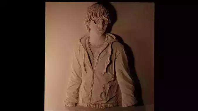Ron Weasley Harry Potter CNC 3d Print High Relief Sand Casting 3D print model