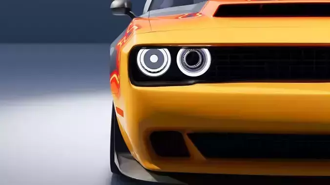 Dodge Demon SRT 3D model