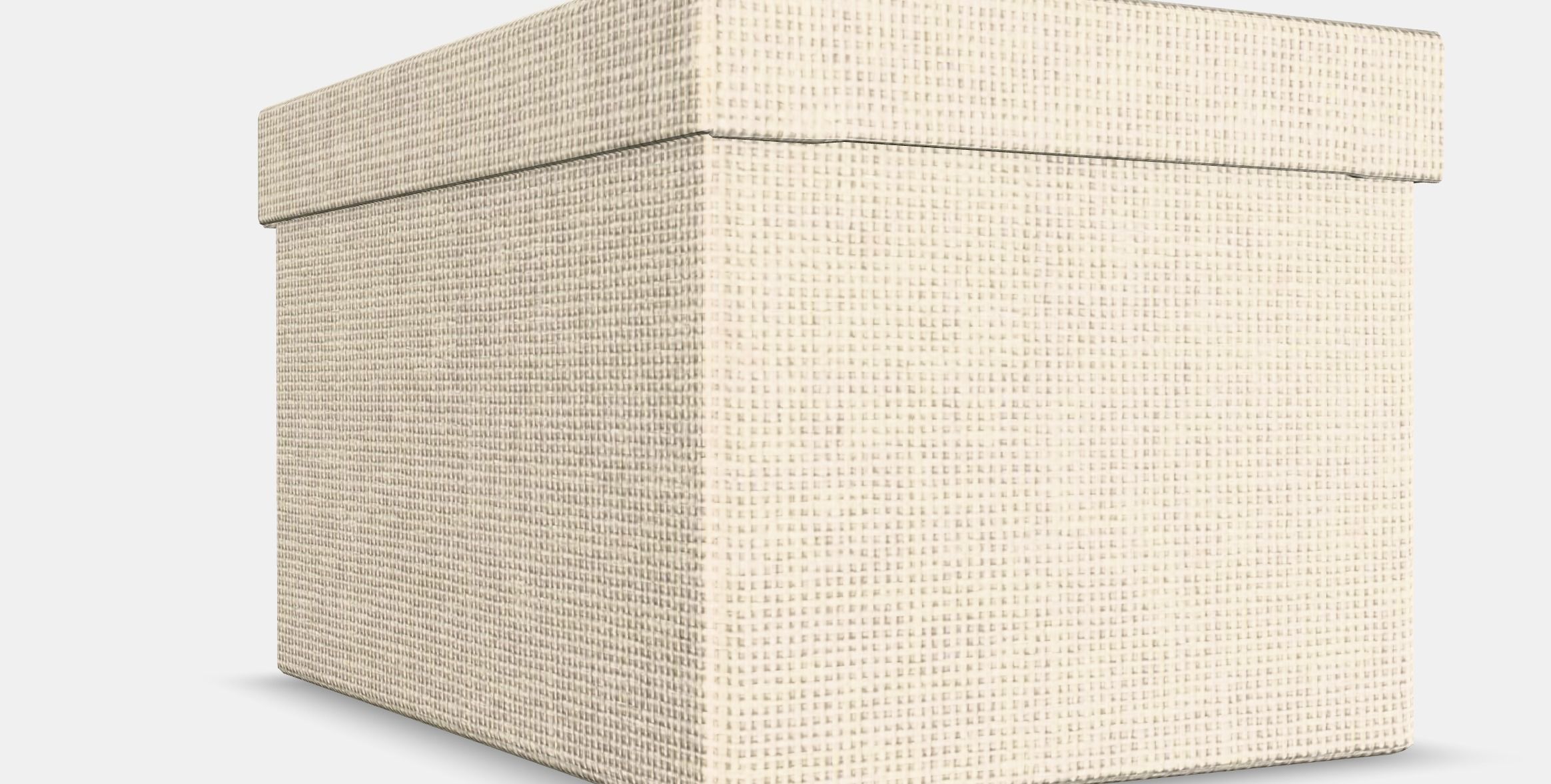 KVARNVIK box with lid Low-poly 3D model_5