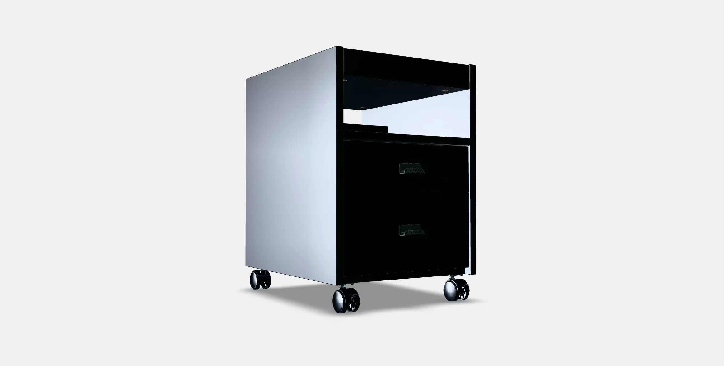 UPPSPEL drawer unit on castors Low-poly 3D model