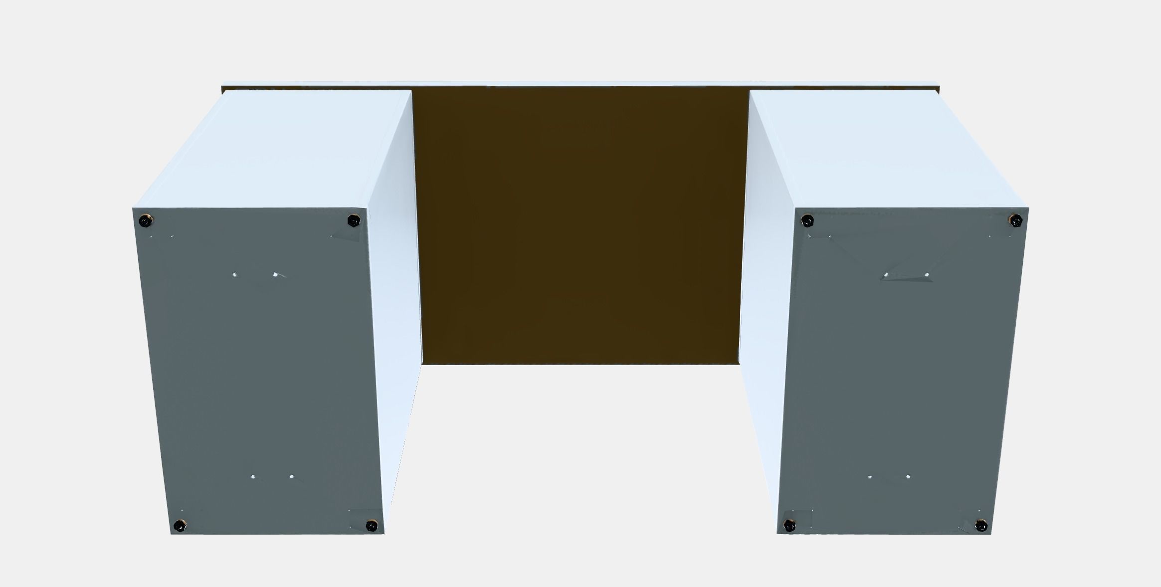 LAGKAPTEN  ALEX desk Low-poly 3D model_8