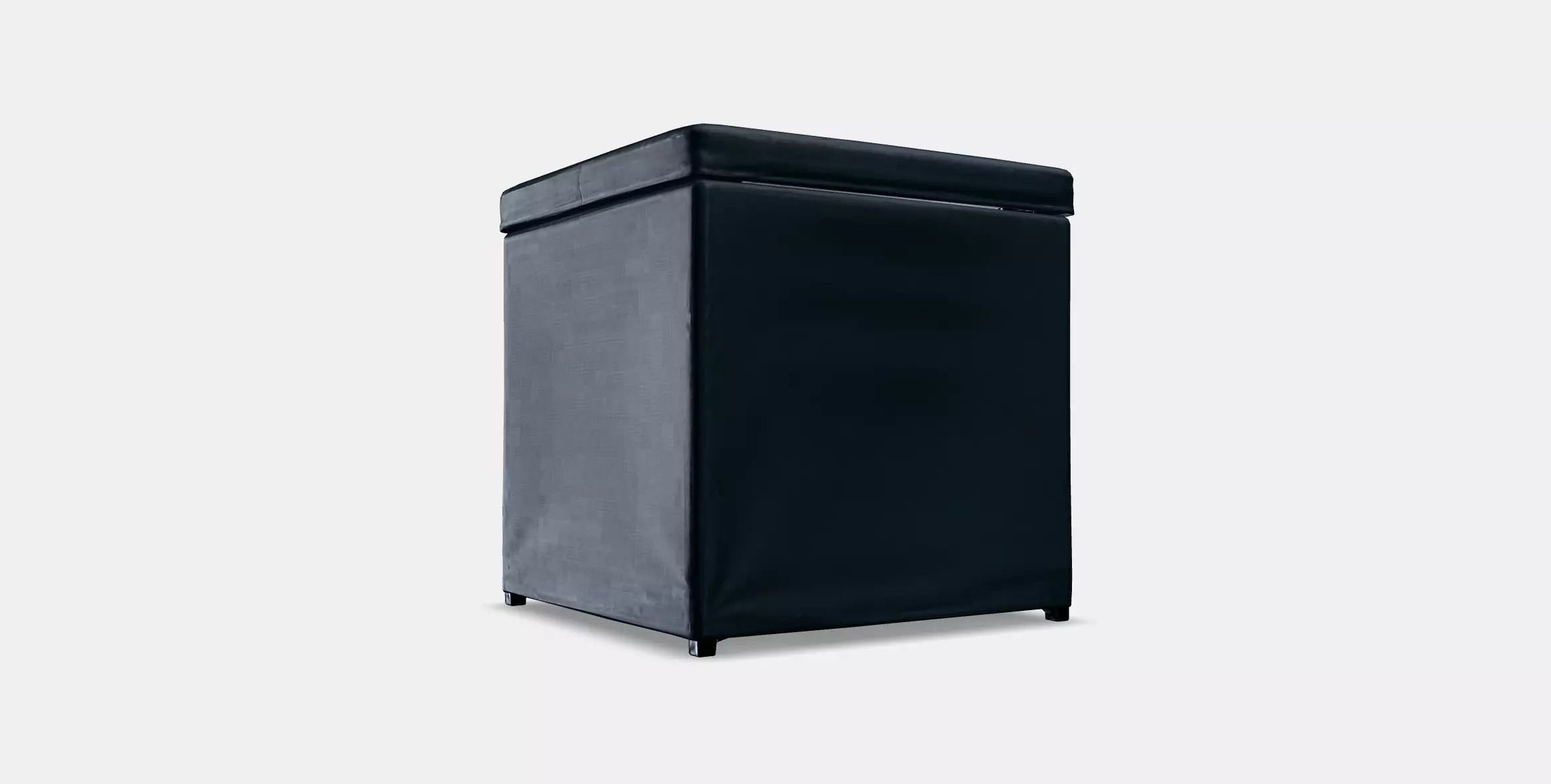 BOSNAS stool with storage Low-poly 3D model