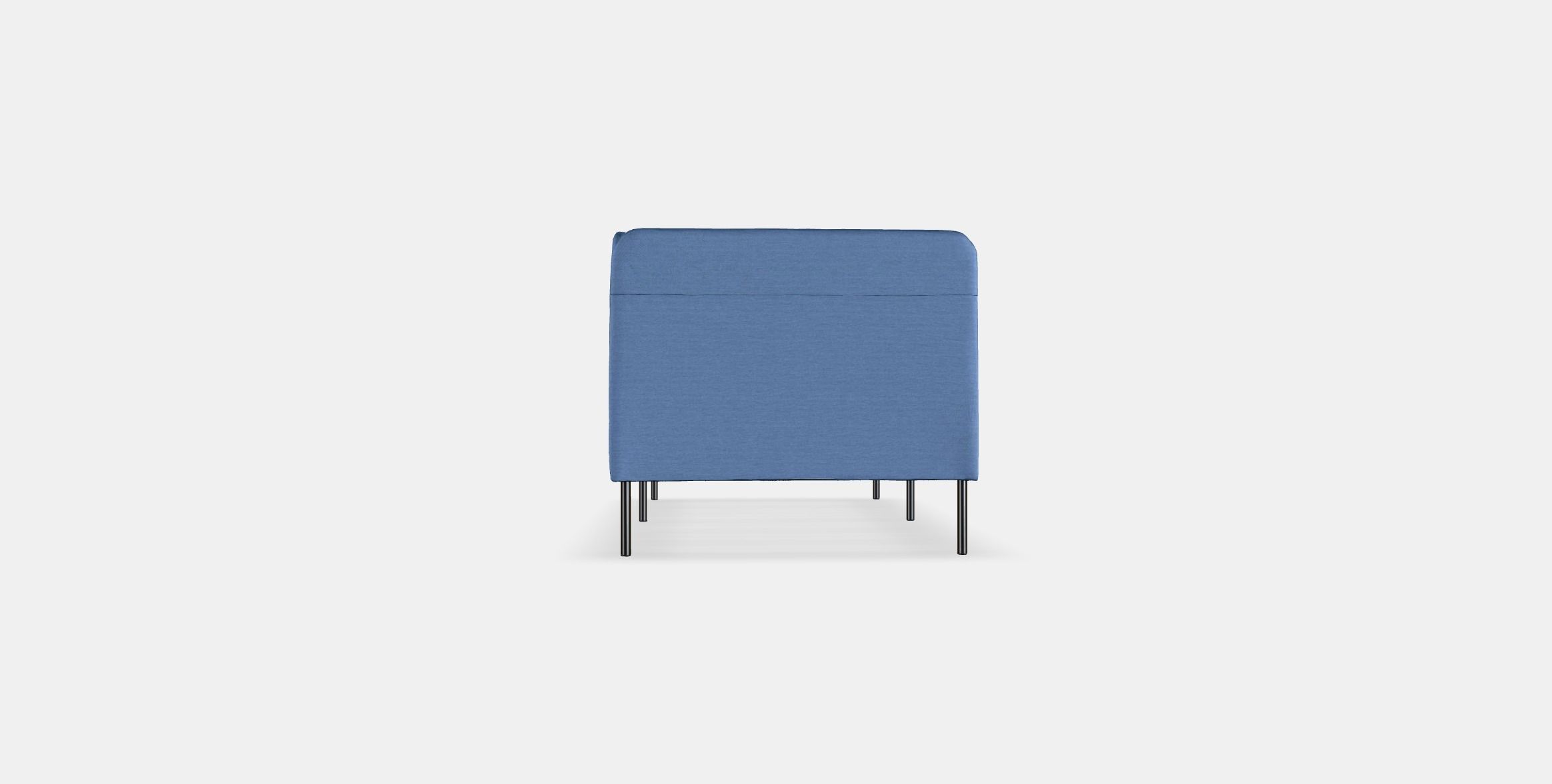 BLAKULLEN bed frame  corner headboard upholstered 3D model_14