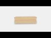 HASTVISKARE Wall storage with hooks Low-poly 3D model_1