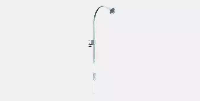 NAVLINGE wallmounted clipon spotlight LED Low-poly 3D model