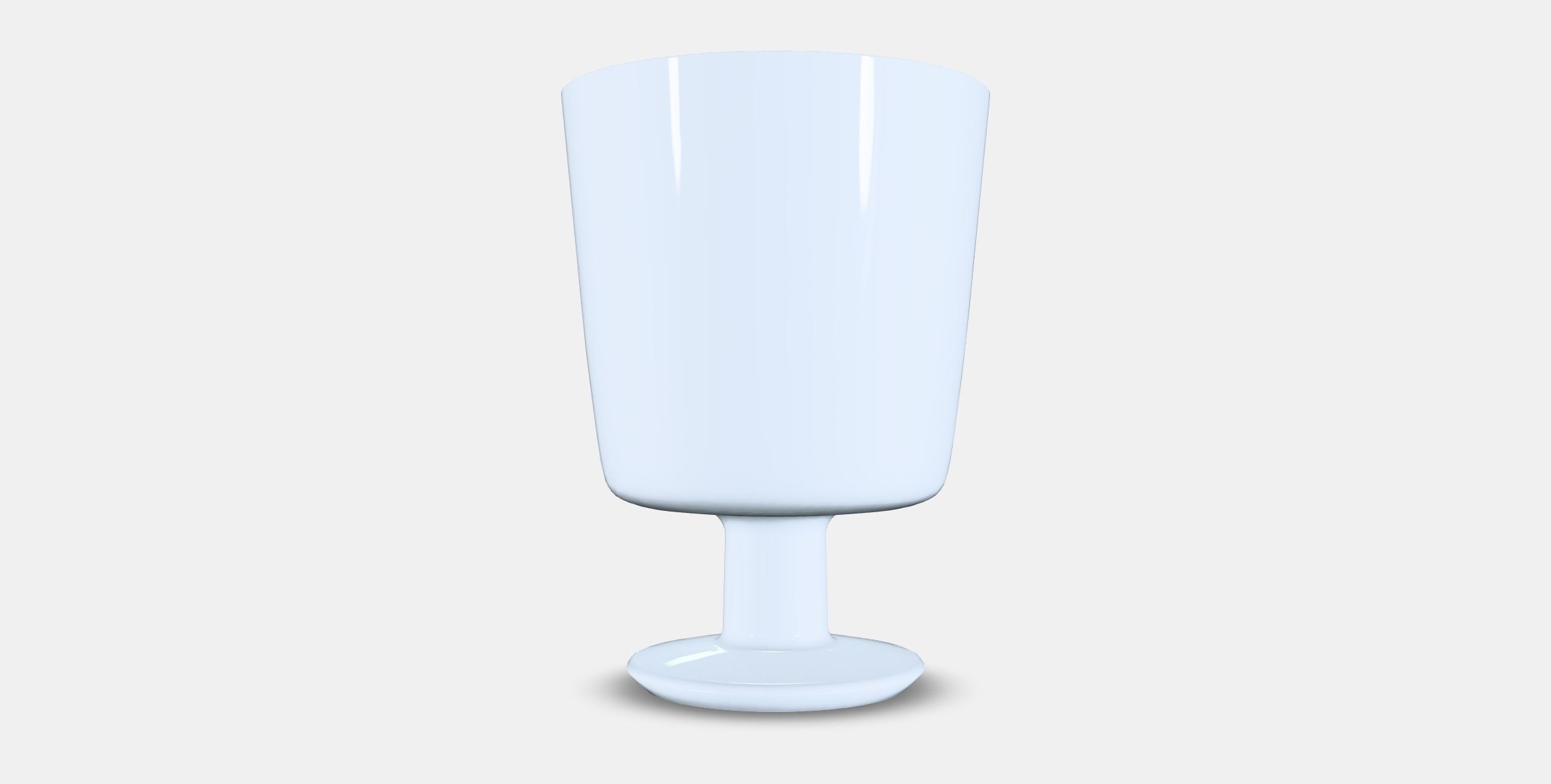 IKEA 365 Kelch glass Low-poly 3D model_14
