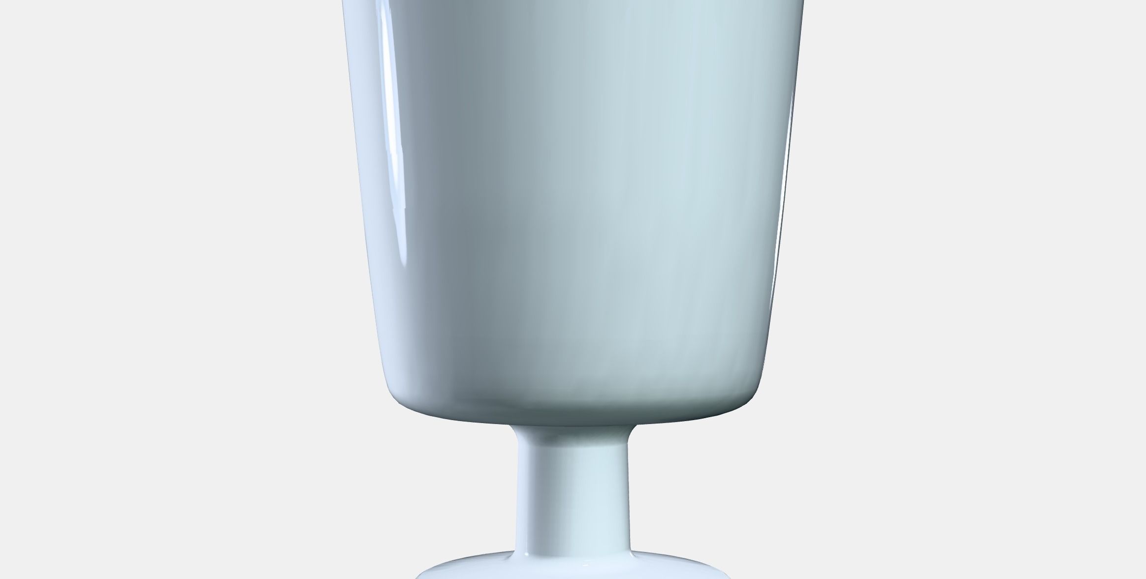 IKEA 365 Kelch glass Low-poly 3D model_9