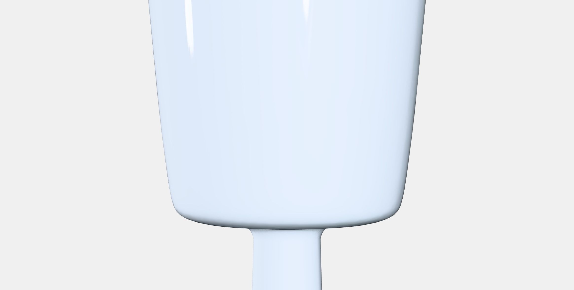 IKEA 365 Kelch glass Low-poly 3D model_6