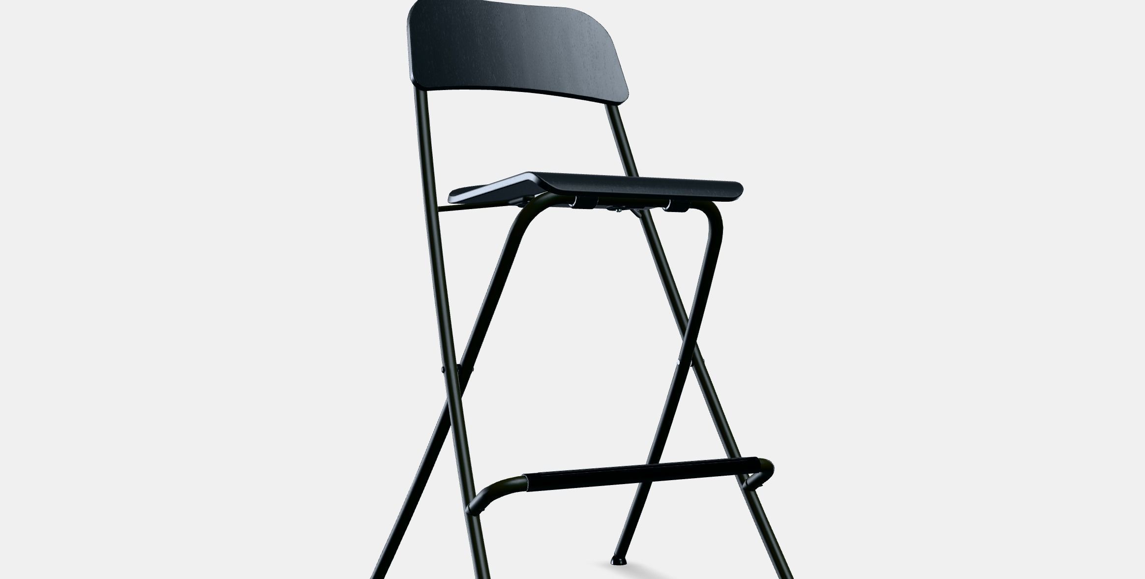 FRANKLIN bar stool foldable Low-poly 3D model_9