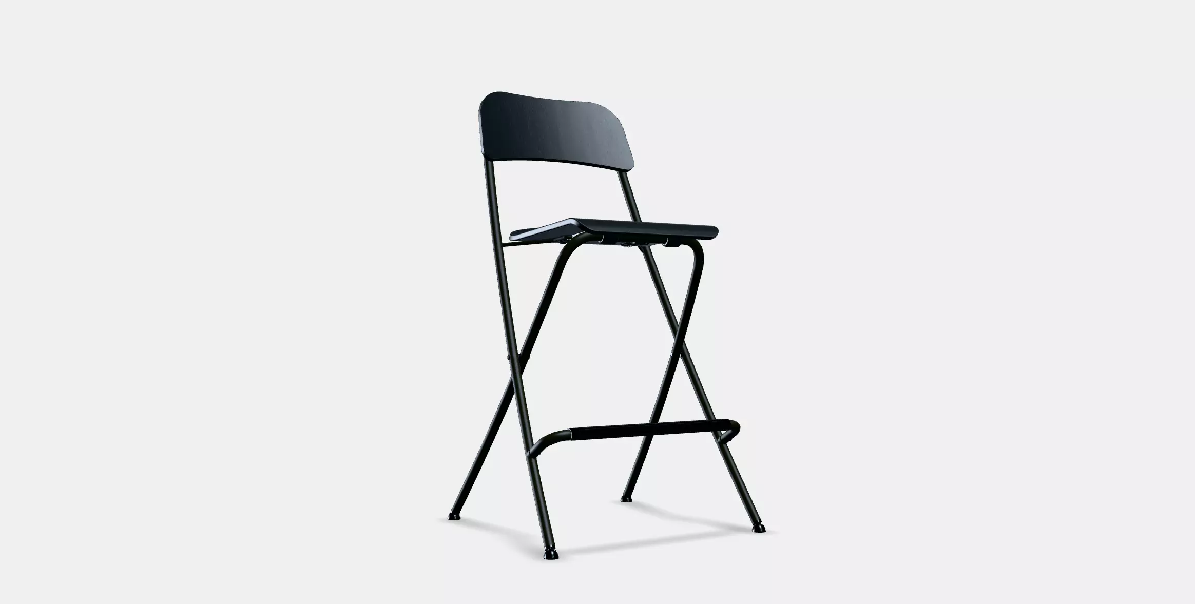 FRANKLIN bar stool foldable Low-poly 3D model_0