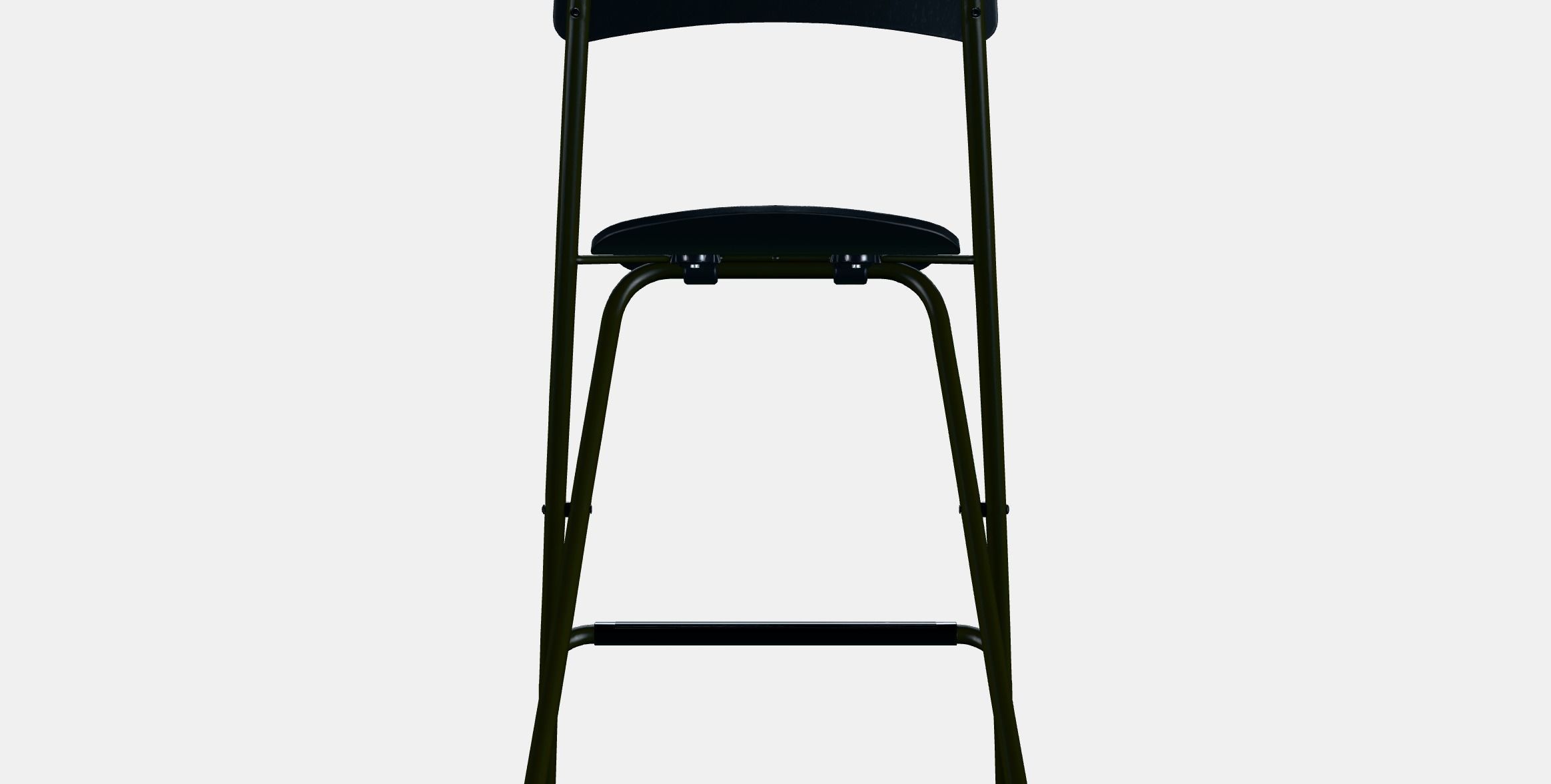 FRANKLIN bar stool foldable Low-poly 3D model_15