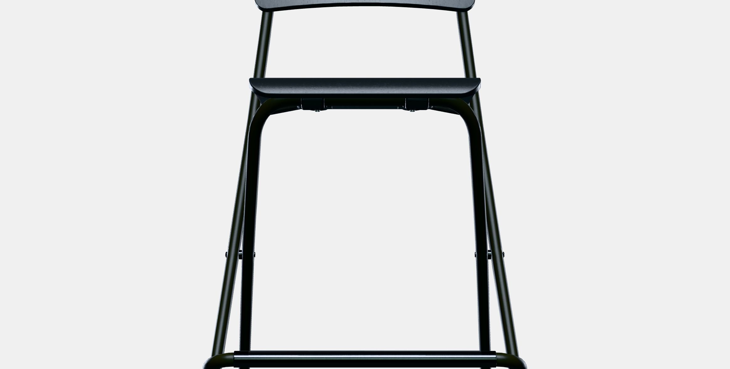 FRANKLIN bar stool foldable Low-poly 3D model_11
