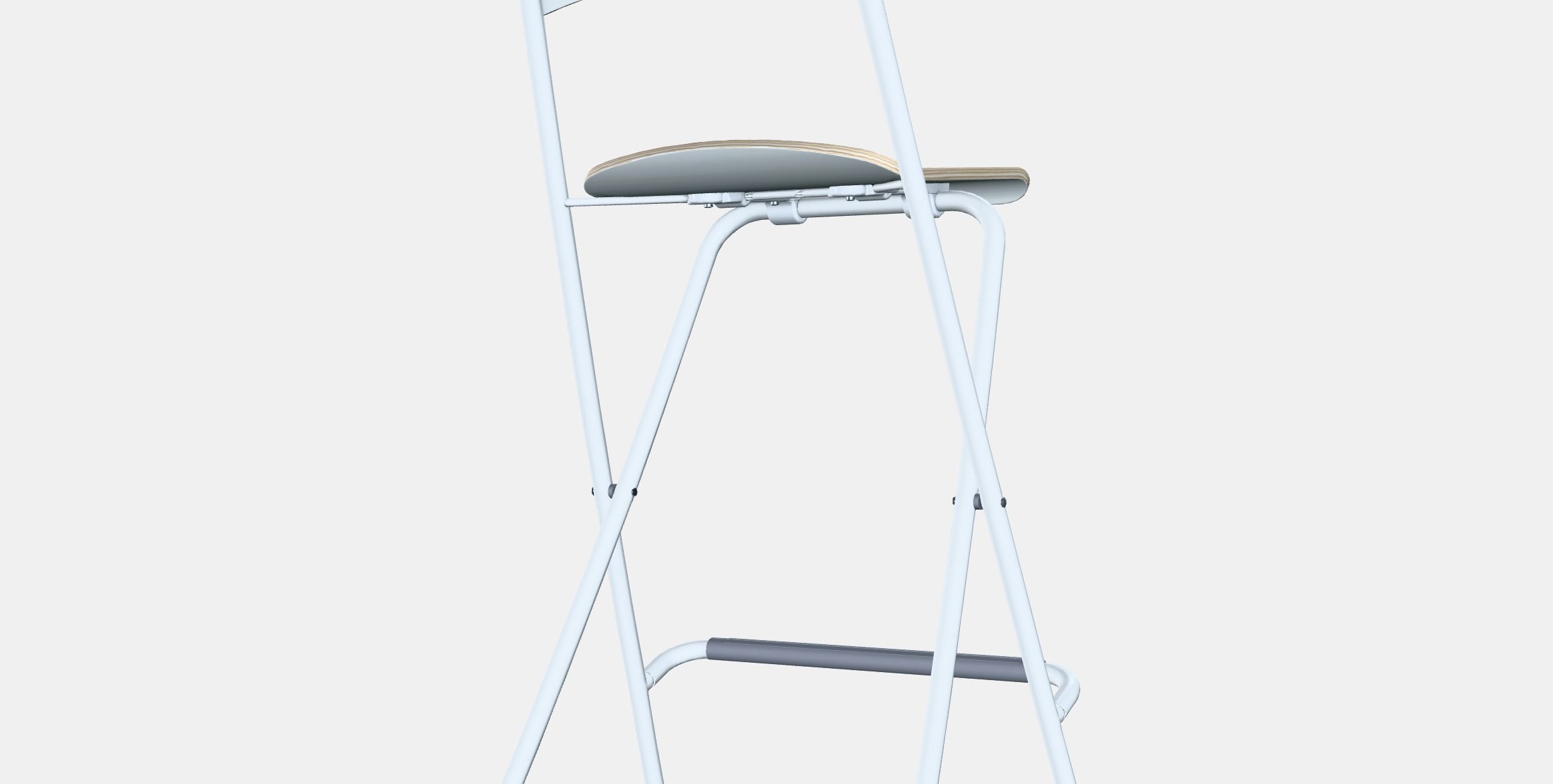 FRANKLIN bar stool foldable 1 Low-poly 3D model_6