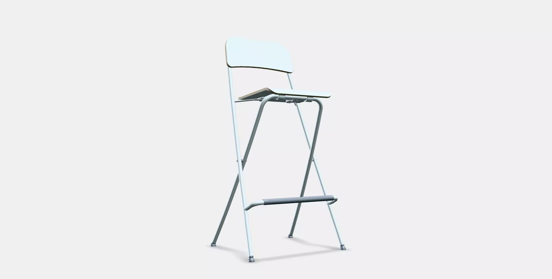 FRANKLIN bar stool foldable 1 Low-poly 3D model_0