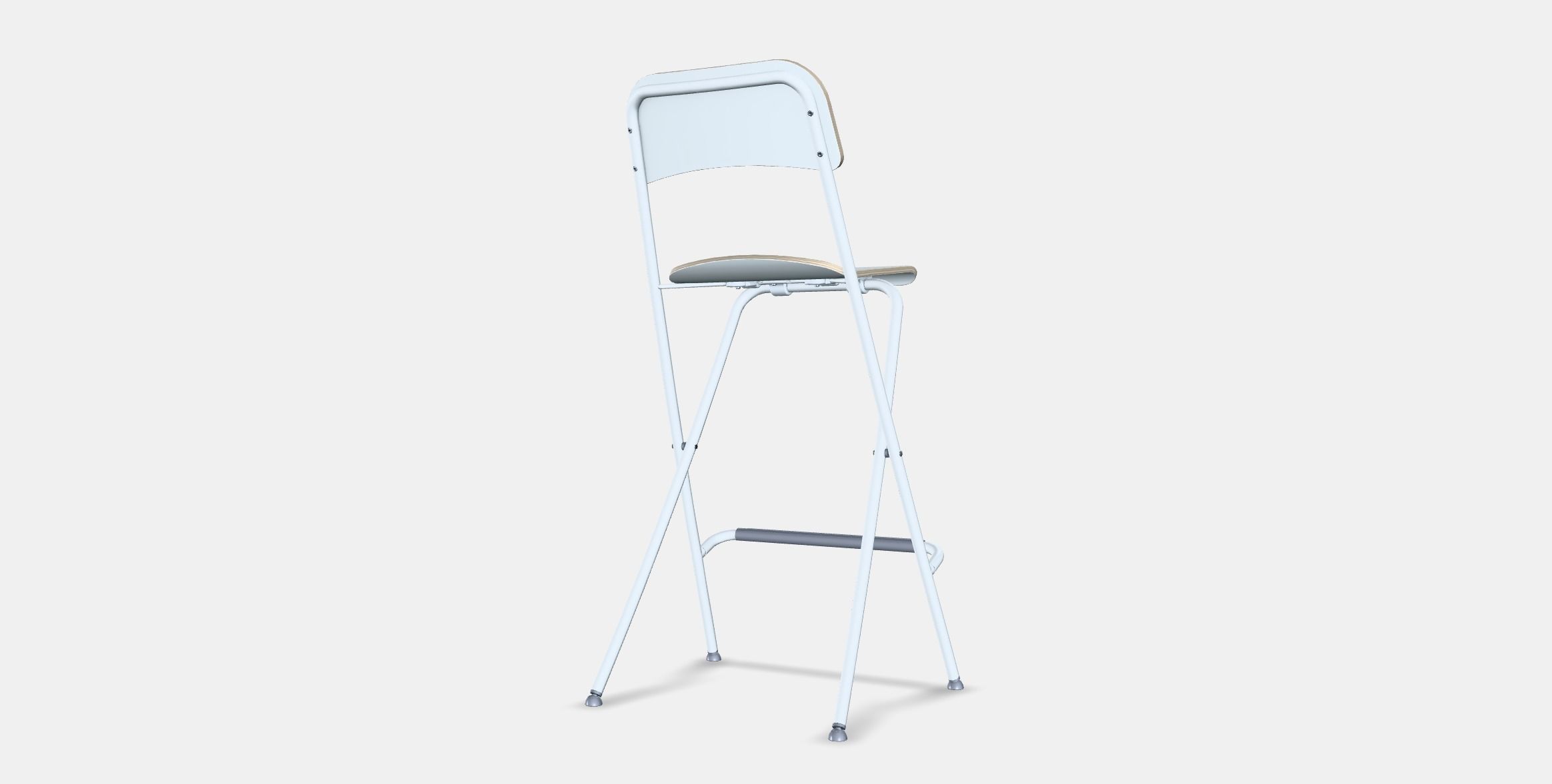 FRANKLIN bar stool foldable 1 Low-poly 3D model_5