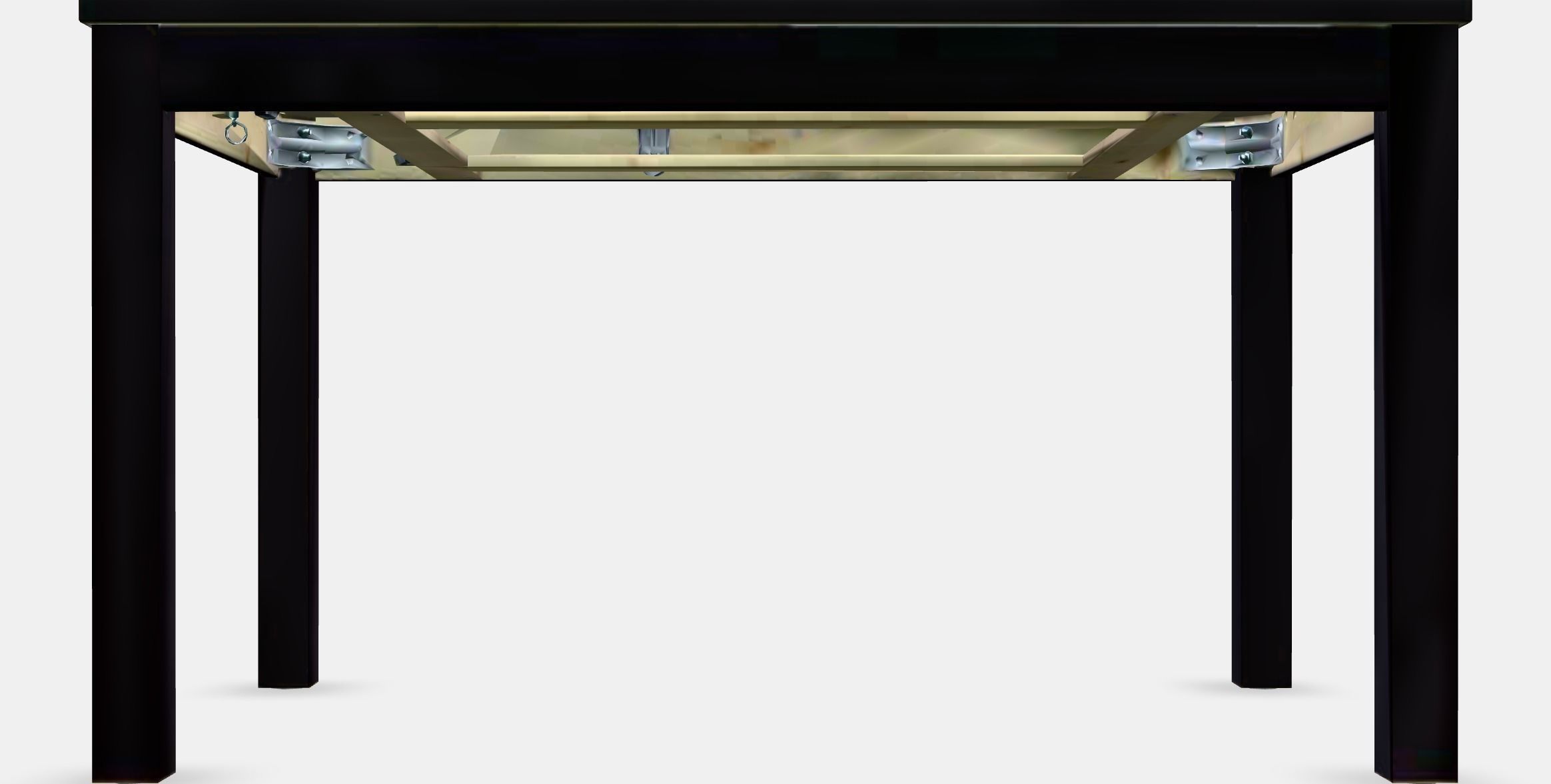 LANEBERG extendable table Low-poly 3D model_11