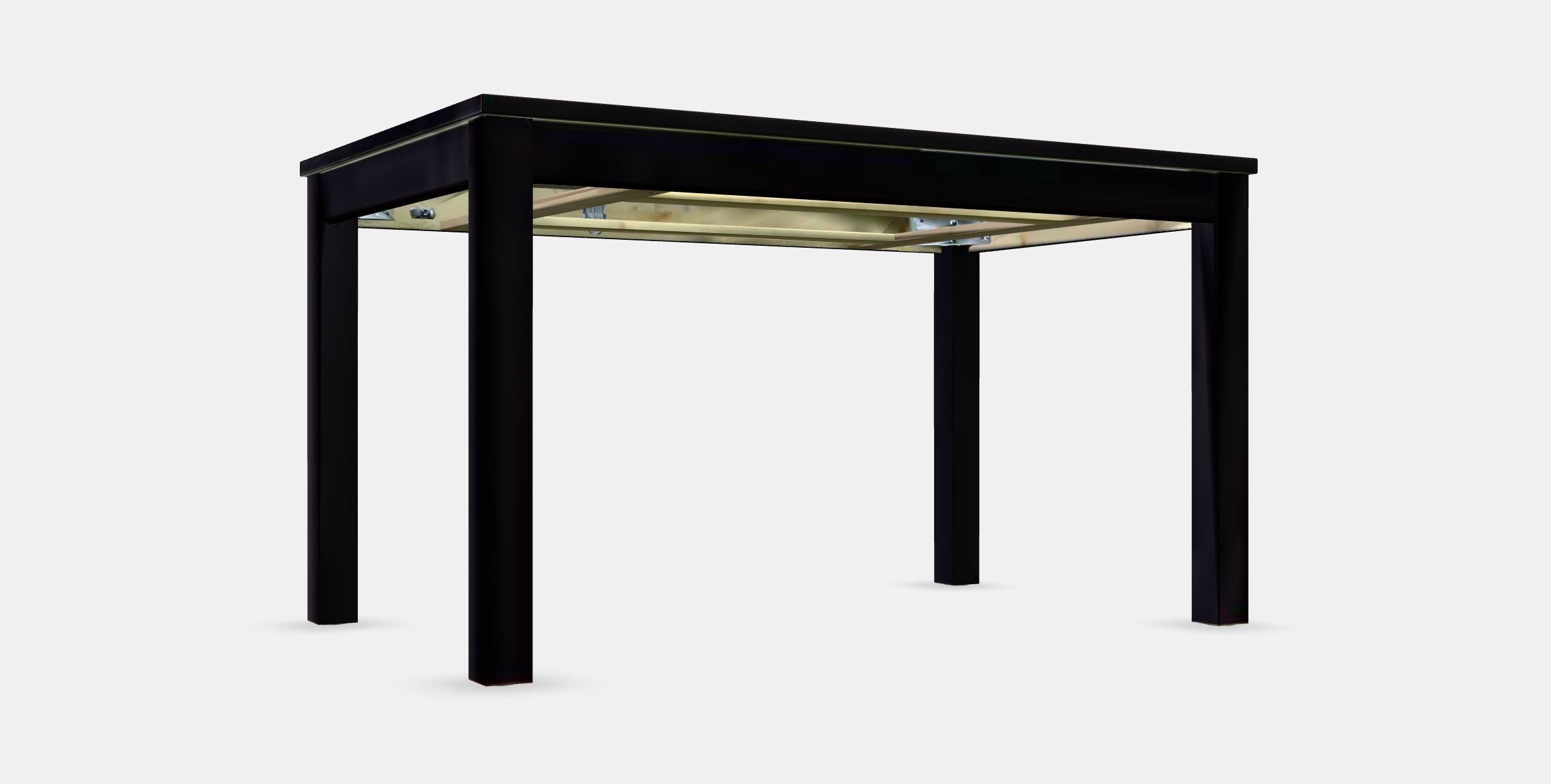 LANEBERG extendable table Low-poly 3D model_9