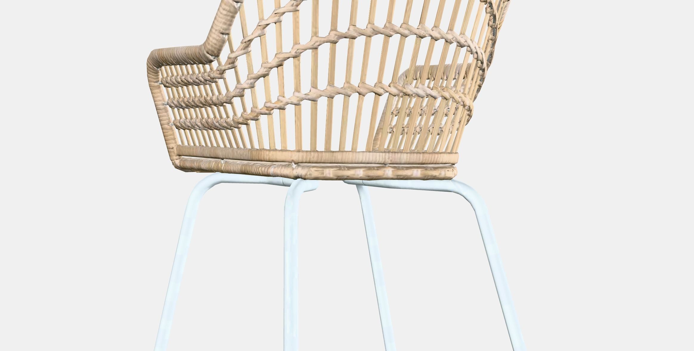 NILSOVE armchair Low-poly 3D model_3