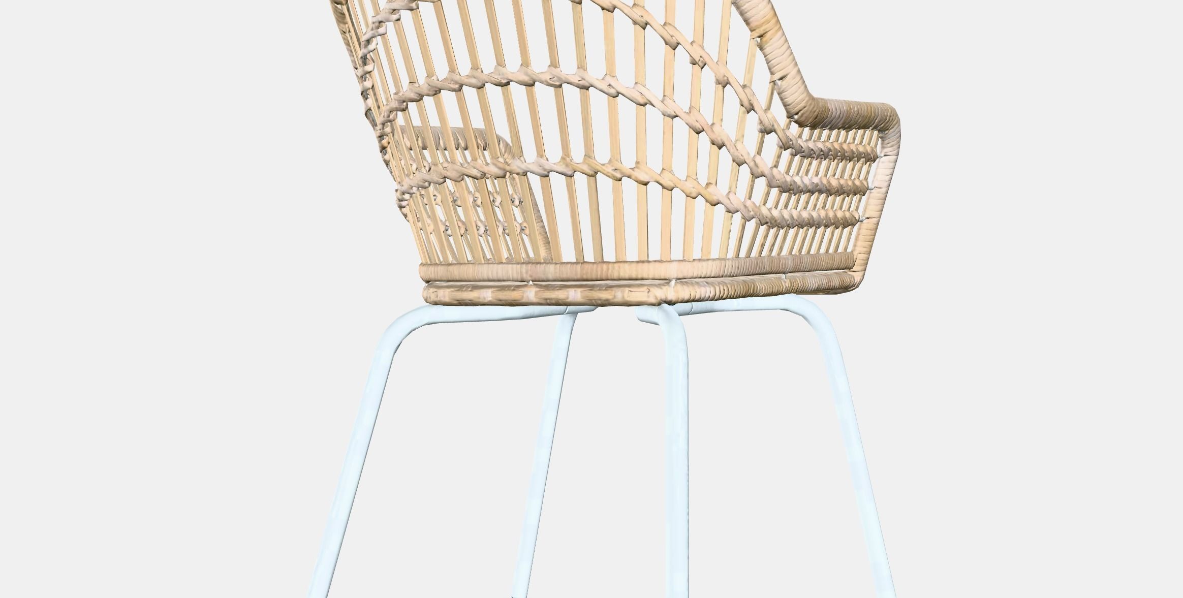 NILSOVE armchair Low-poly 3D model_5